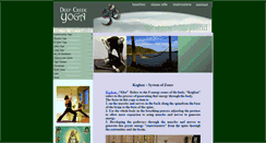 Desktop Screenshot of deepcreeklakeyoga.com